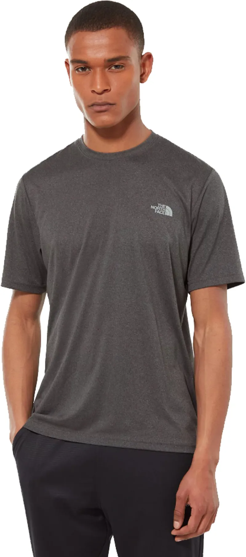 The North Face Mens Reaxion Amp Crew - TNF Dark Grey Heather-2